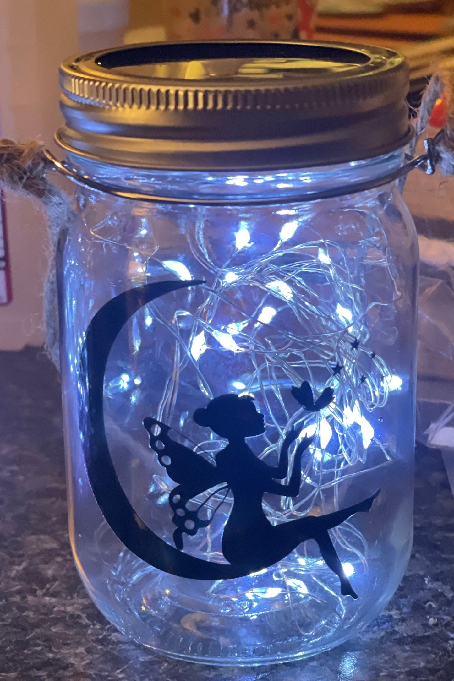 Decorative mason jar